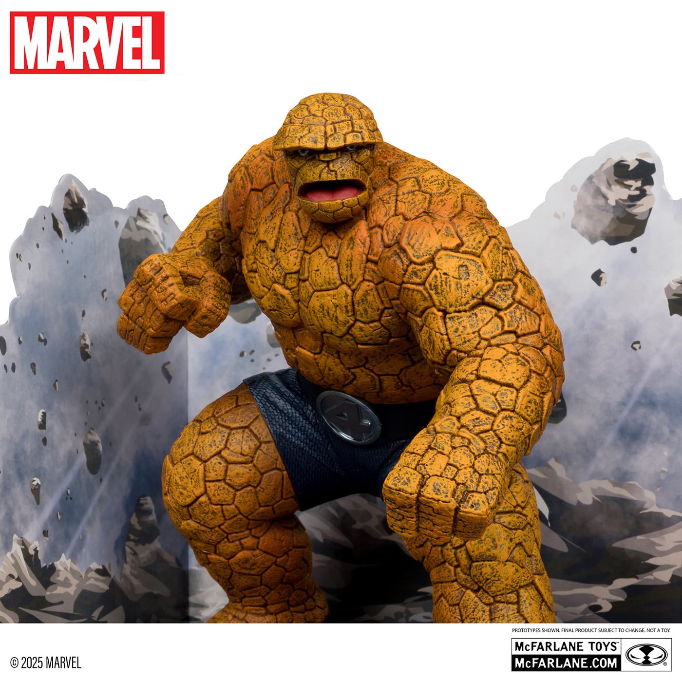 マクファーレン・トイズ マーベル シーン・フィギュア #021 ザ・シング 1/10 スタチューフィギュア 未開封