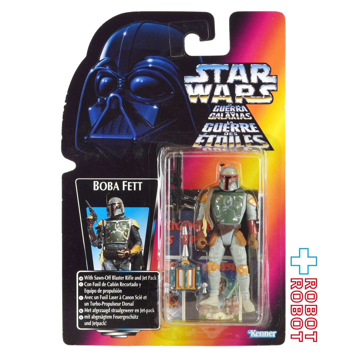 スター・ウォーズ POTF2 レッドカード ボバ・フェット ヨーロッパ版 THXリーフレット アクションフィギュア 未開封