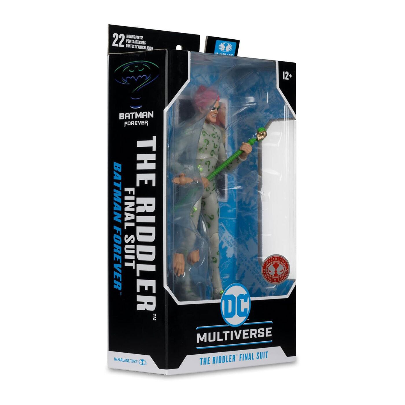 DC マルチバース バットマン マン フォーエヴァー #333 リドラー ファイナルスーツ レッド プラチナム エディション 7インチ アクションフィギュア 国内版 未開封