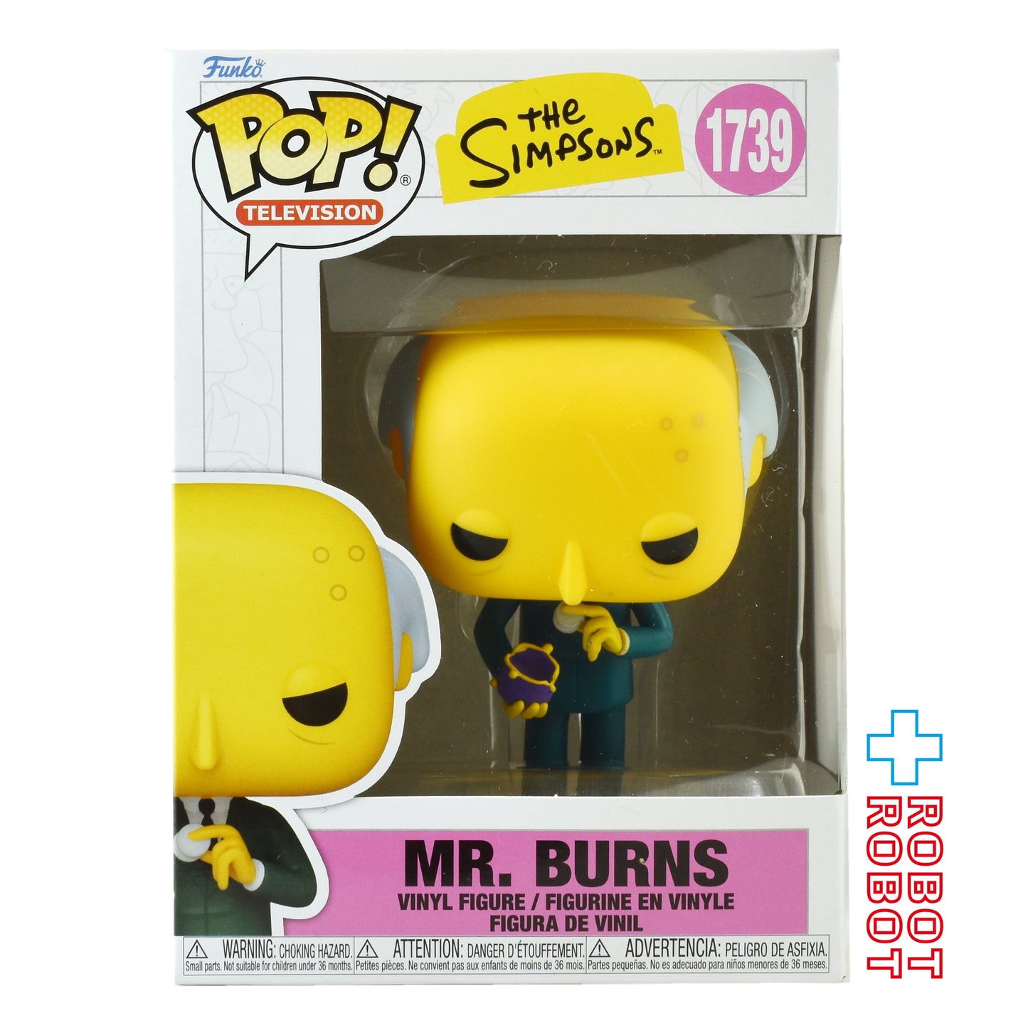 ファンコ POP! テレビジョン 1739 シンプソンズ Mr. バーンズ ビニールフィギュア