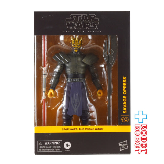 スター・ウォーズ ブラックシリーズ #CW19 サヴァージ・オプレス [クローン・ウォーズ] 6インチフィギュア 国内版 未開封
