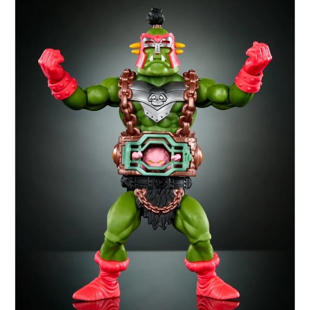 マテル MOTU マスターズ・オブ・ザ・ユニバース オリジンズ タートルズ・オブ・グレイスカル クランゲ 5.5インチ アクションフィギュア 未開封