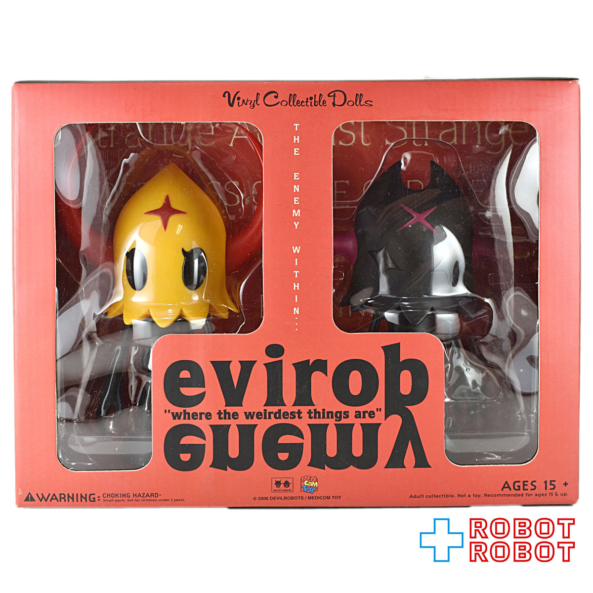 メディコム デビルロボッツ エヴィロブ evirob ビニールコレクタブル 