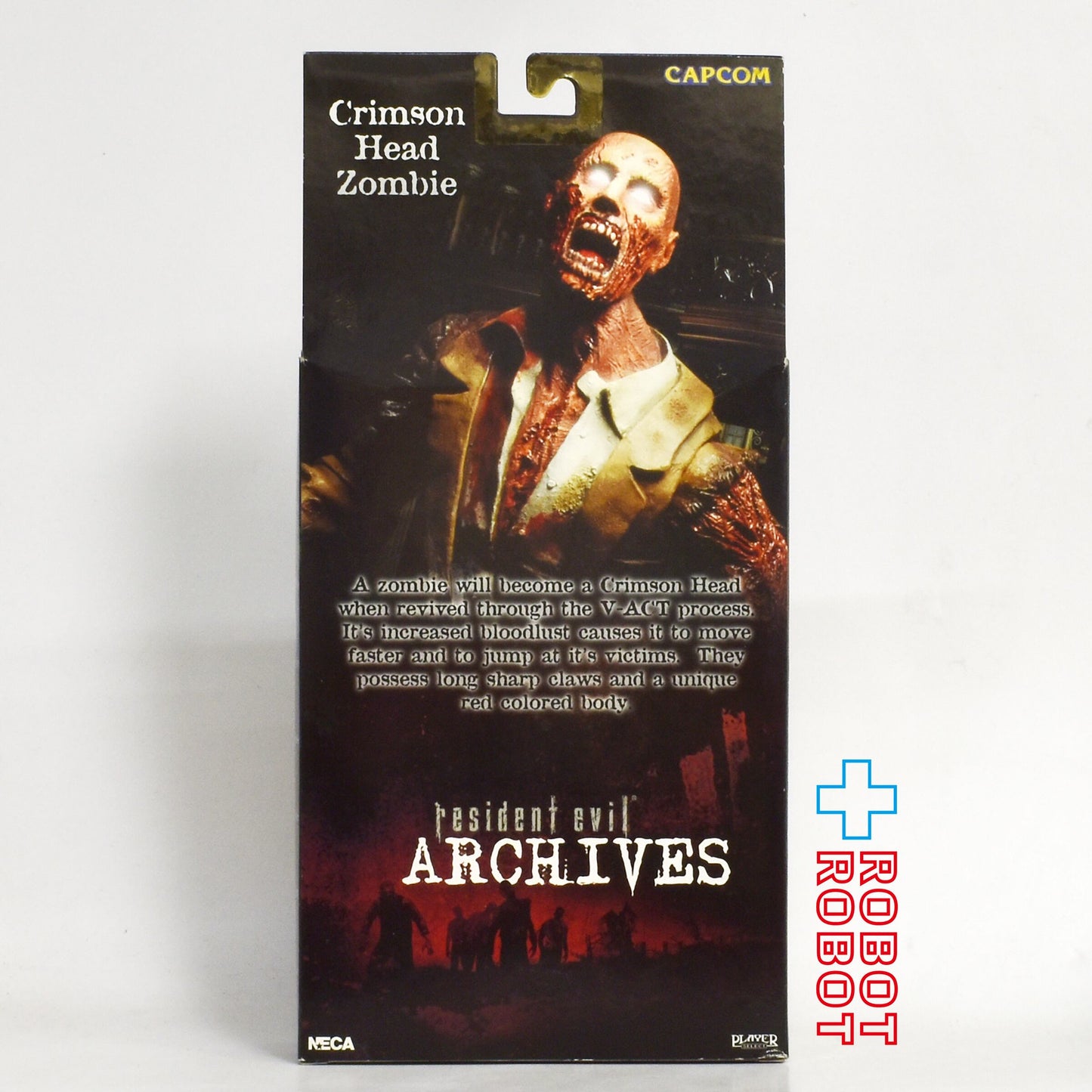 ネカ バイオハザード / アーカイブス レジデント イービル シリーズ3 クリムゾン・ヘッド・ゾンビ アクションフィギュア 未開封