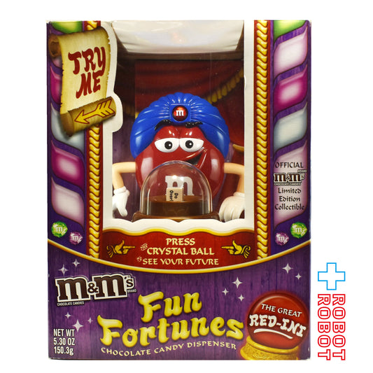 M&M's ディスペンサー 占い師 ファンフォーチューン グレート レッド イニ 開封箱付 企業物