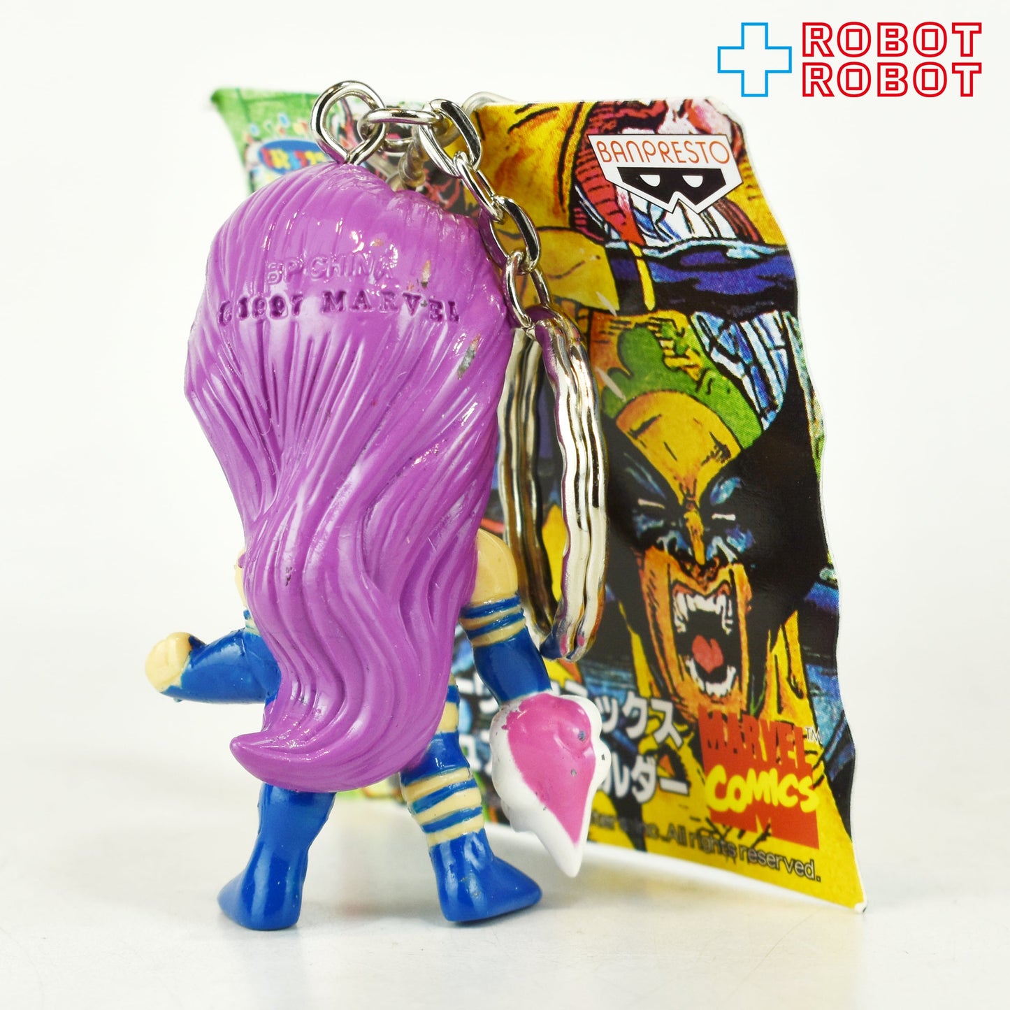 バンプレスト マーベルコミックス とるとるマスコット フィギュアキーホルダー サイロック