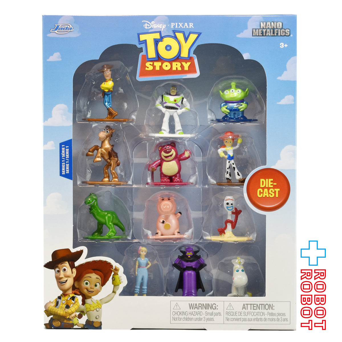 JADA TOYS ナノメタルフィグス トイ・ストーリー 12パック ダイキャスト ミニフィギュア 未開封