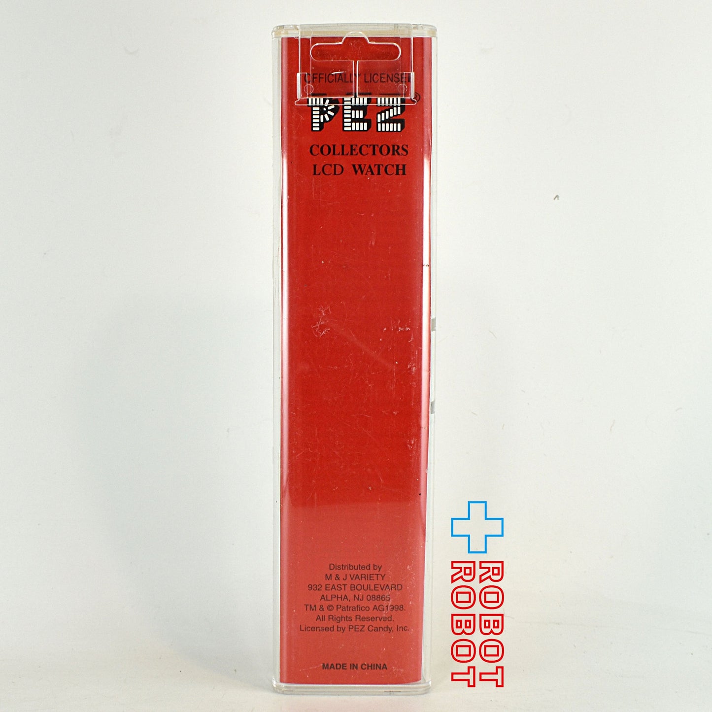 PEZ 腕時計 サイケデリックアイ 黒手 ケース入り