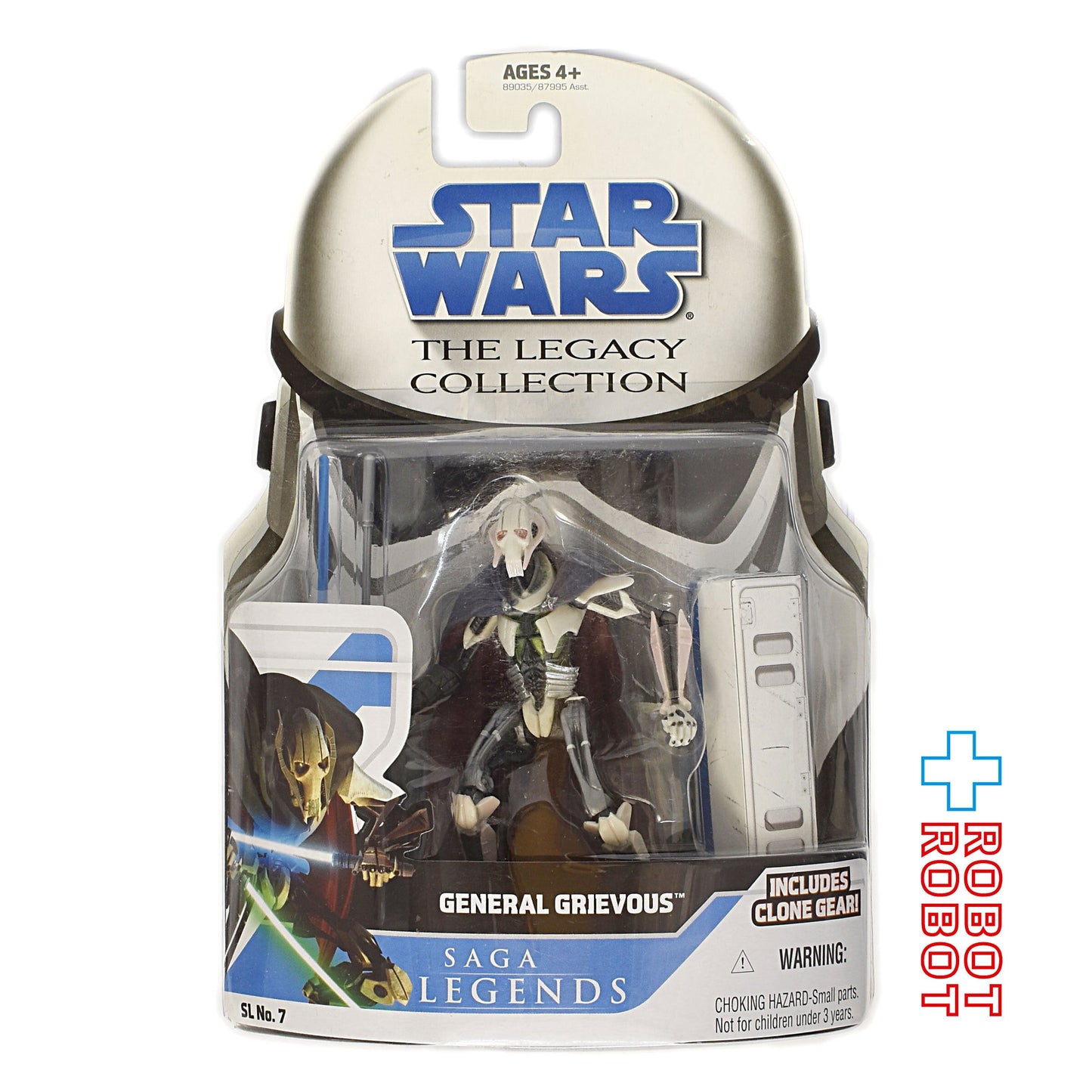 スター・ウォーズ LC2008 SL No.07 グリーヴァス将軍 レガシーコレクション 3.75インチ アクションフィギュア US版 未開封