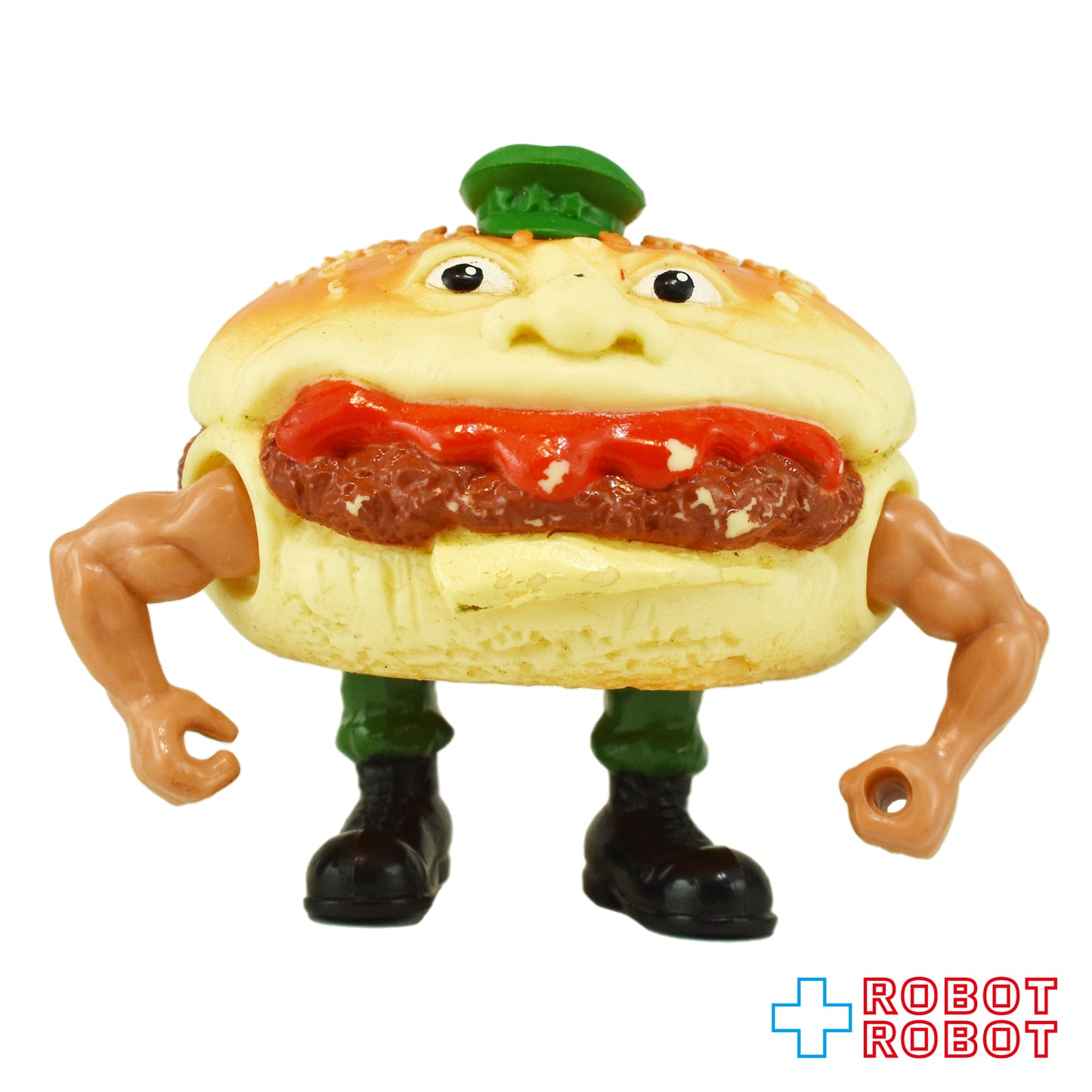 マテル フードファイターズ バーガーダイヤ アクションフィギュア (ハンバーガー)