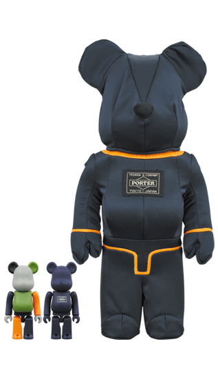 メディコム BE@RBRICK ベアブリック 100% & 400% ポータータンカー アイアンブルー スペシャルエディション 未開封 ♦︎４号店商品