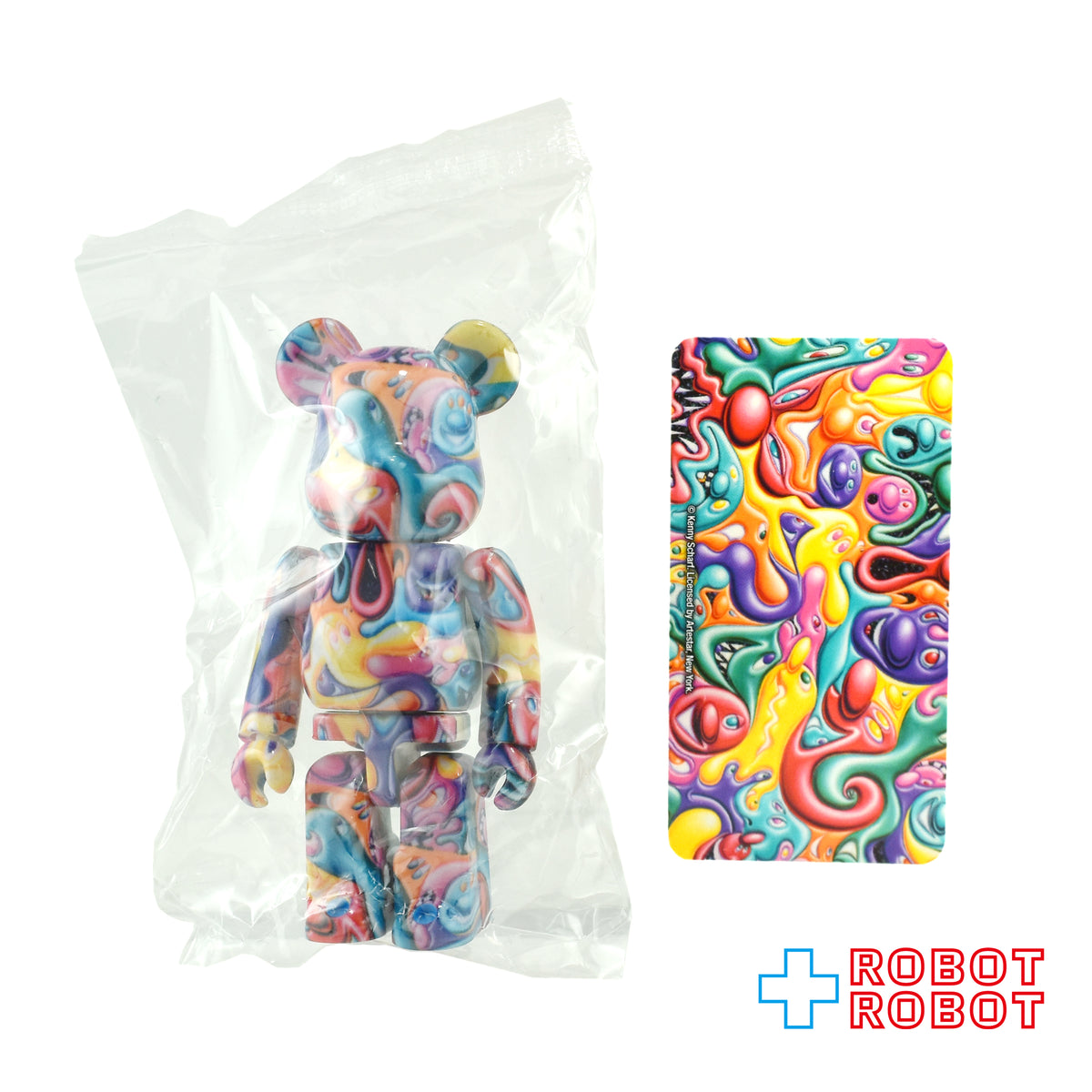 メディコム ベアブリック BE@RBRICK 100% [シリーズ44] ARTIST ケニー・シャーフ 未開封 ４号店商品