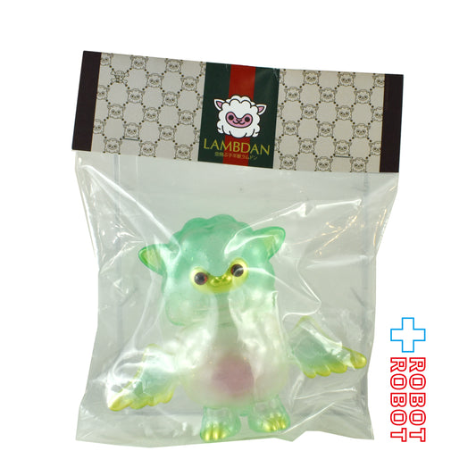 アートジャンキー 空飛ぶ子羊獣 ラムドン (クリア×グリーン) ソフビ