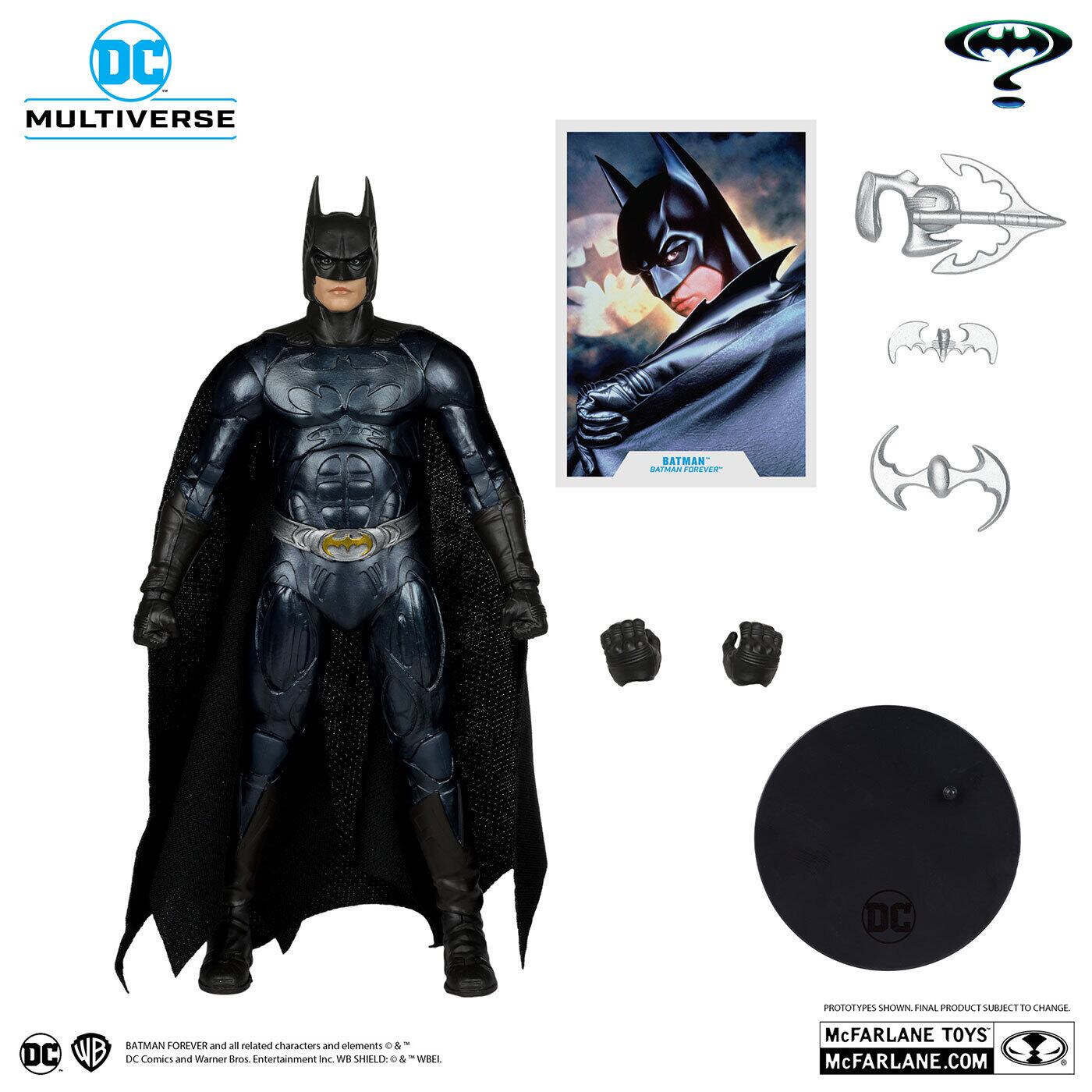 マクファーレン・トイズ DCマルチバース バットマン フォーエヴァー #282 バットマン 7インチ アクションフィギュア 国内版 未開封