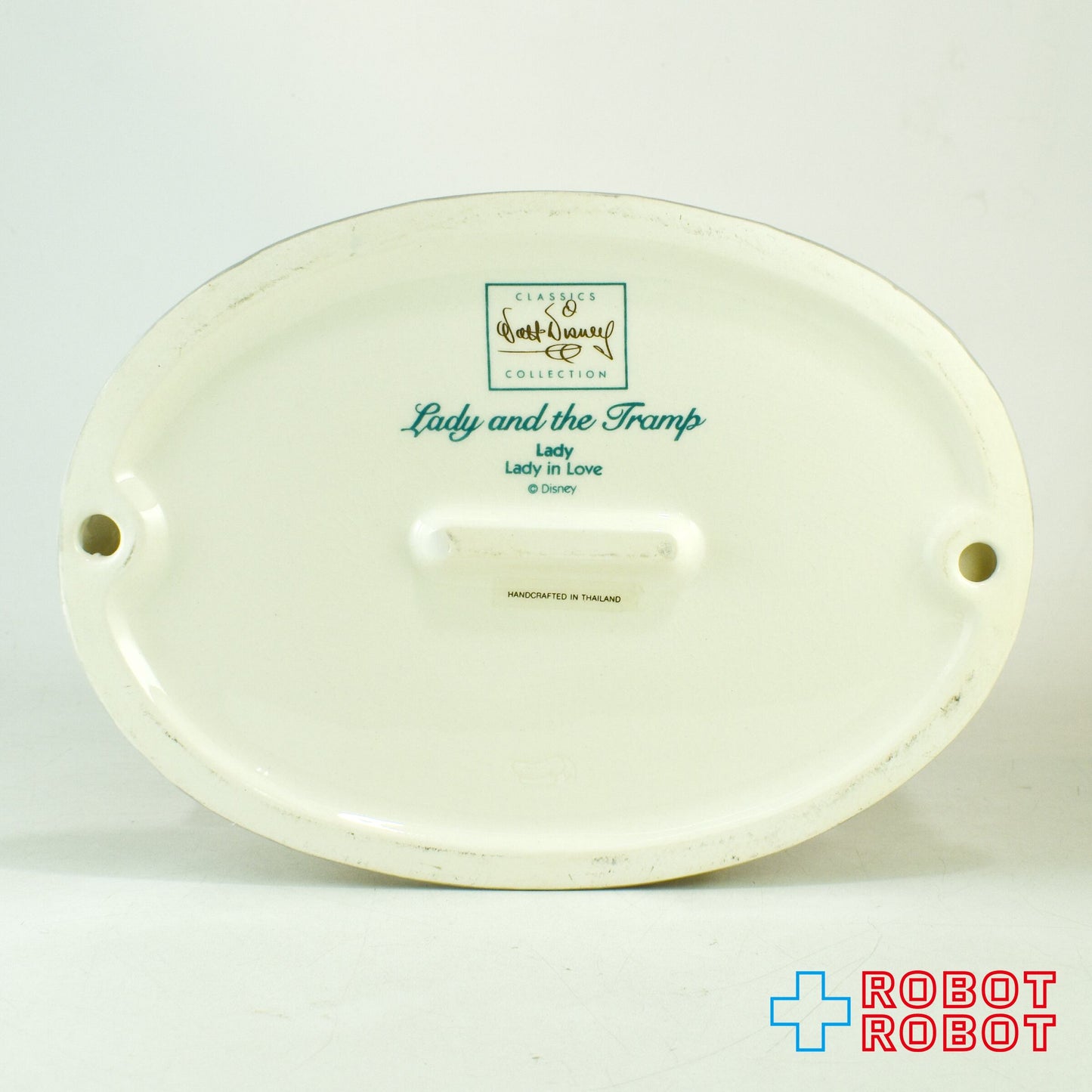 ディズニー WDCC わんわん物語 レディ& トランプ  トランプ・イン・ ラブ レディ・イン・ラブ フィルム付き 箱付き ※難あり