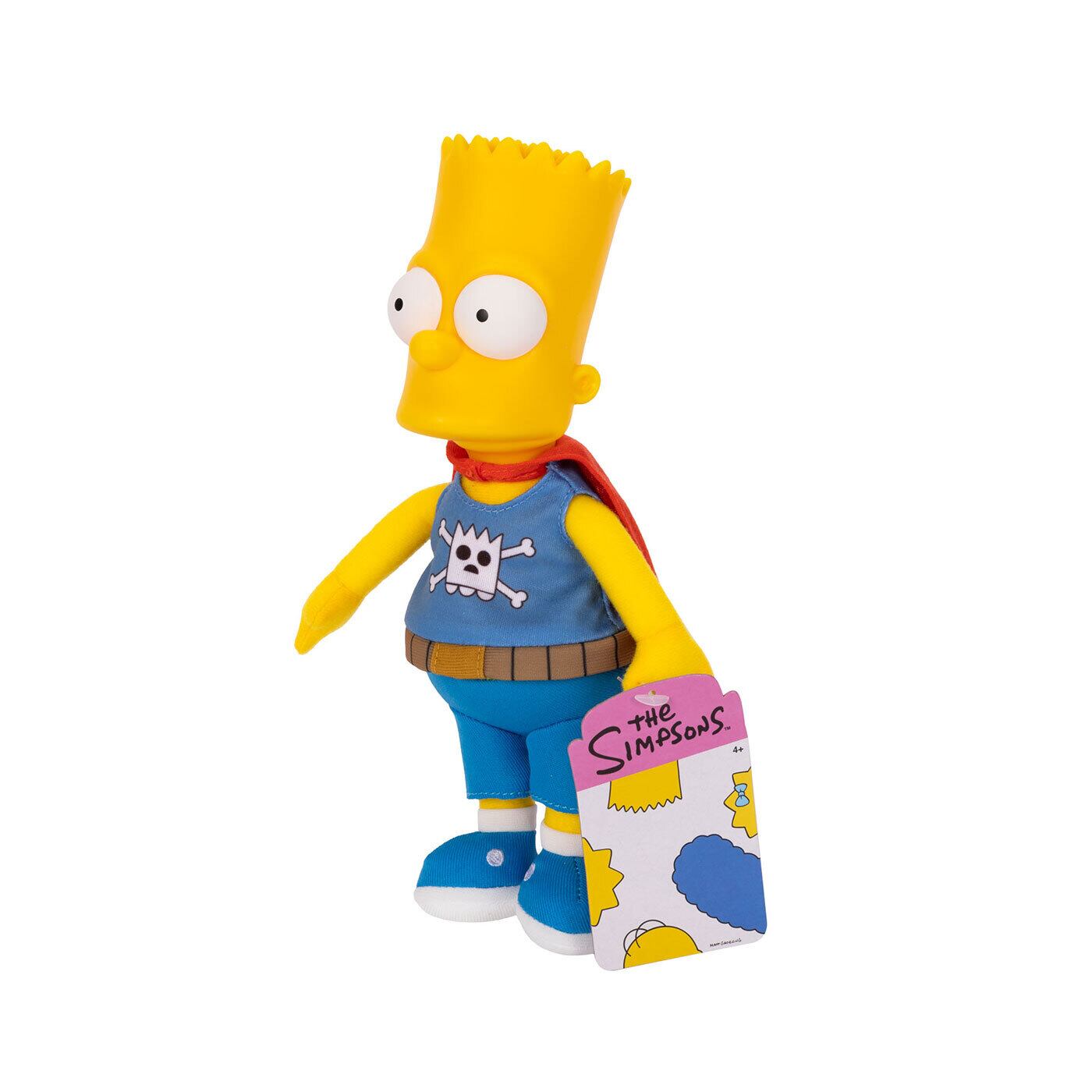 シンプソンズ ベーシック プラッシュ ウェーブ1 バート・ザ・デアデビル ぬいぐるみドール 紙タグ付き