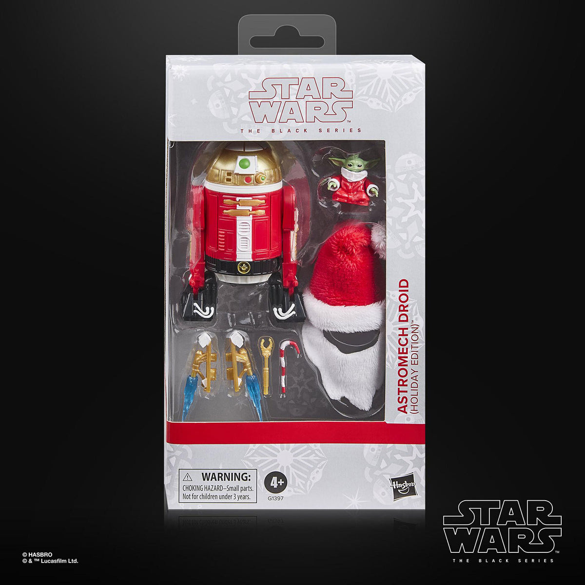 スター・ウォーズ ブラックシリーズ ホリデー アストロメク・ドロイド (クリスマス・エディション) 6インチフィギュア 国内版 開封