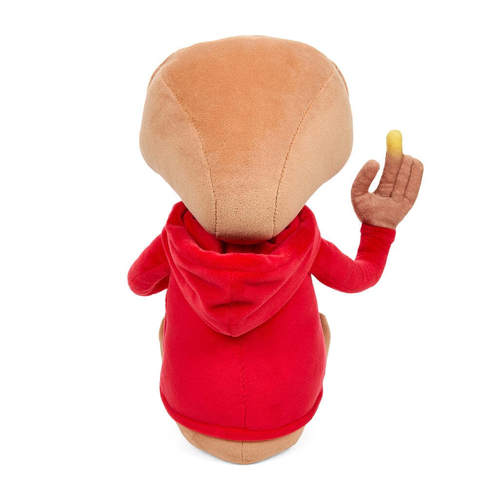 キッドロボット E.T. 赤パーカー インタラクティブ 胸＆指ライトアップ 13インチぬいぐるみ人形