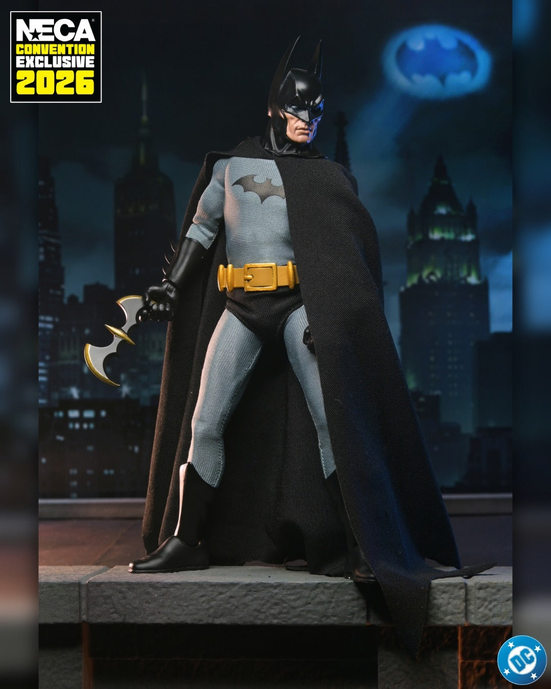 ネカ DCコミックス バットマン ダークナイト 8インチ クロウズド アクションフィギュア 未開封
