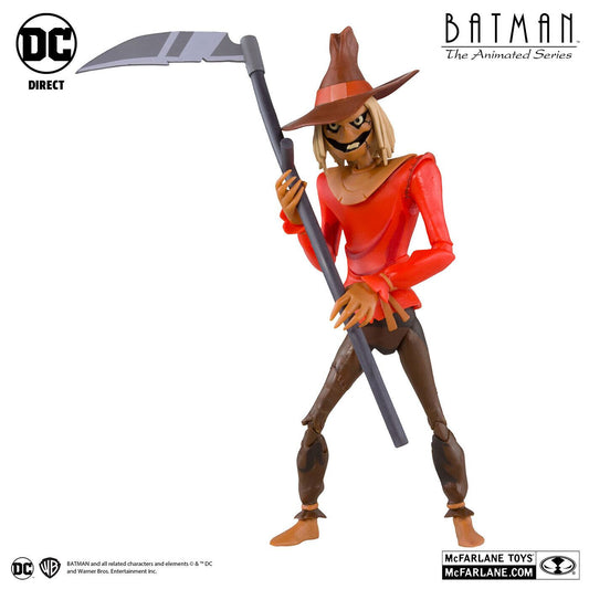 マクファーレン・トイズ DCダイレクト バットマン アニメイテッド #03 スケアクロウ 6インチ アクションフィギュア 国内版 未開封