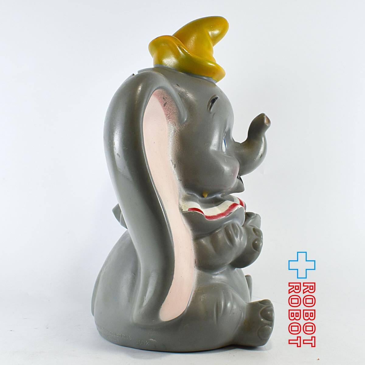 プレイパル ダンボ ソフビ貯金箱 ウォルトディズニープロダクション 1972