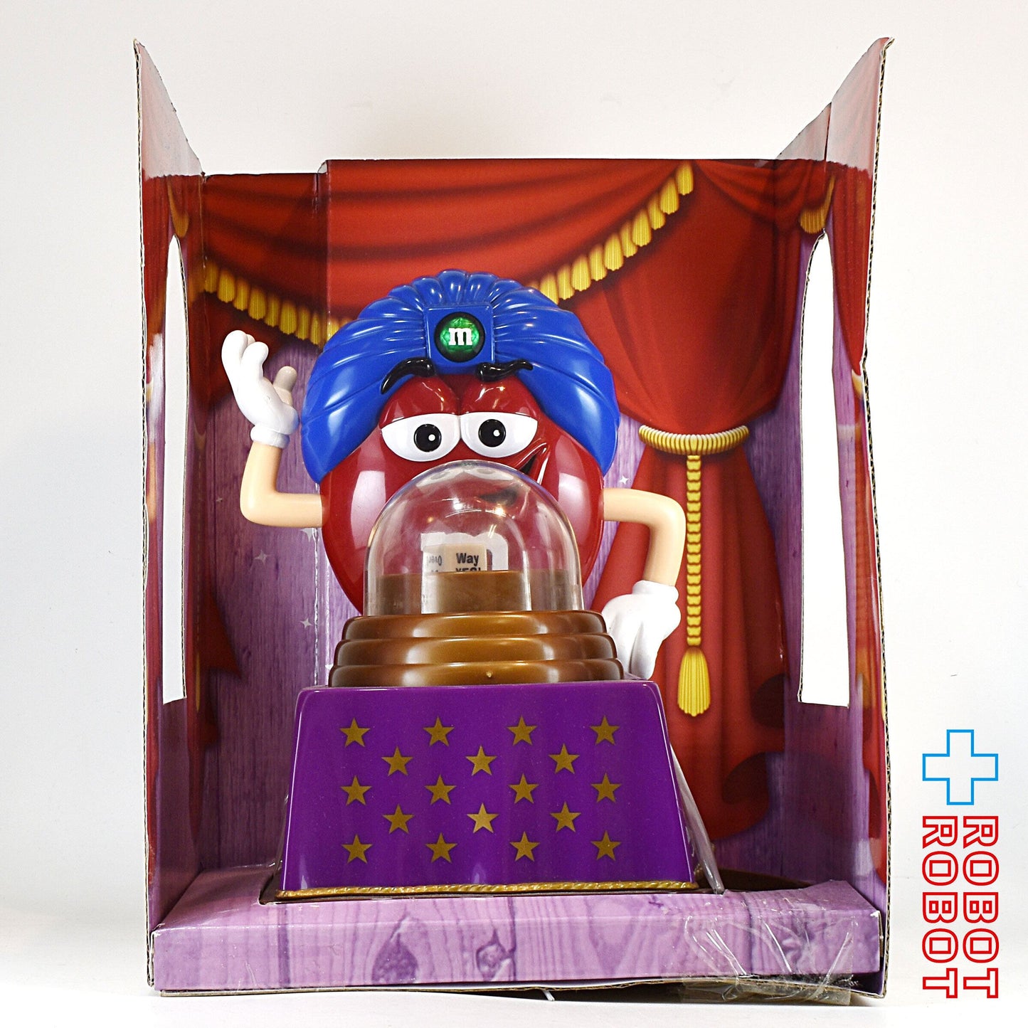 M&M's ディスペンサー 占い師 ファンフォーチューン グレート レッド イニ 開封箱付