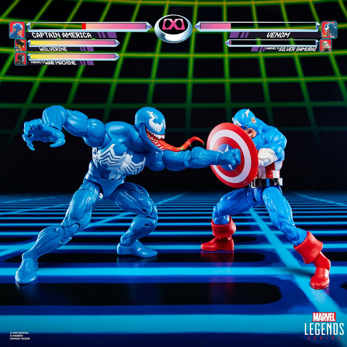 マーベルレジェンド ゲームシリーズ キャプテン・アメリカ vs ヴェノム 6インチ アクションフィギュア 国内版 未開封