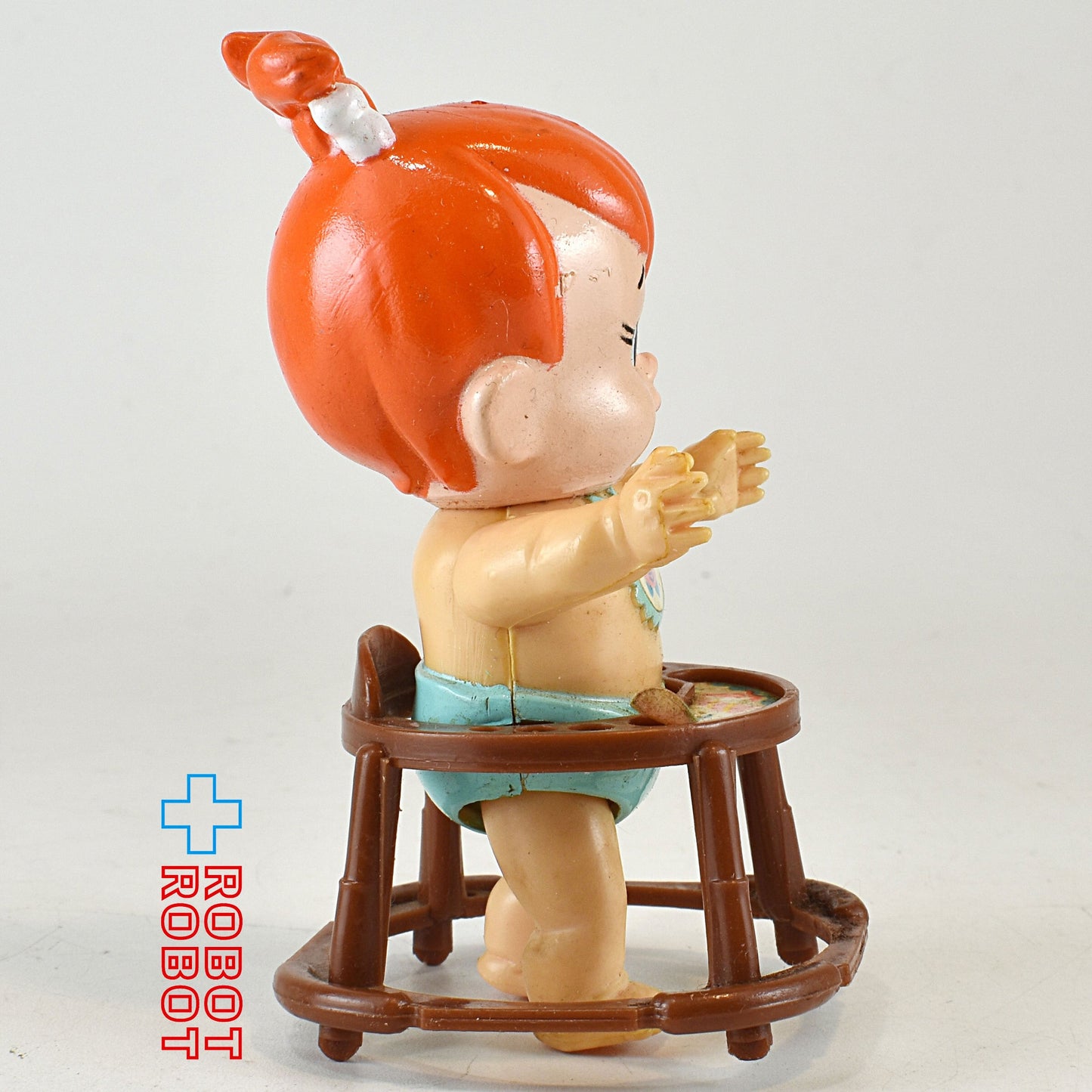 フリントストーン ペブルス ぜんまい おもちゃ