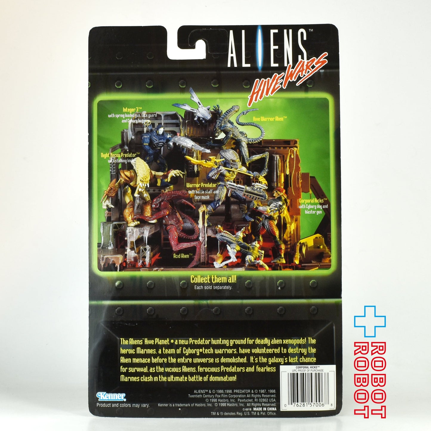 ケナー エイリアン ハイヴウォーズ ドウェイン・ヒックス アクションフィギュア 未開封