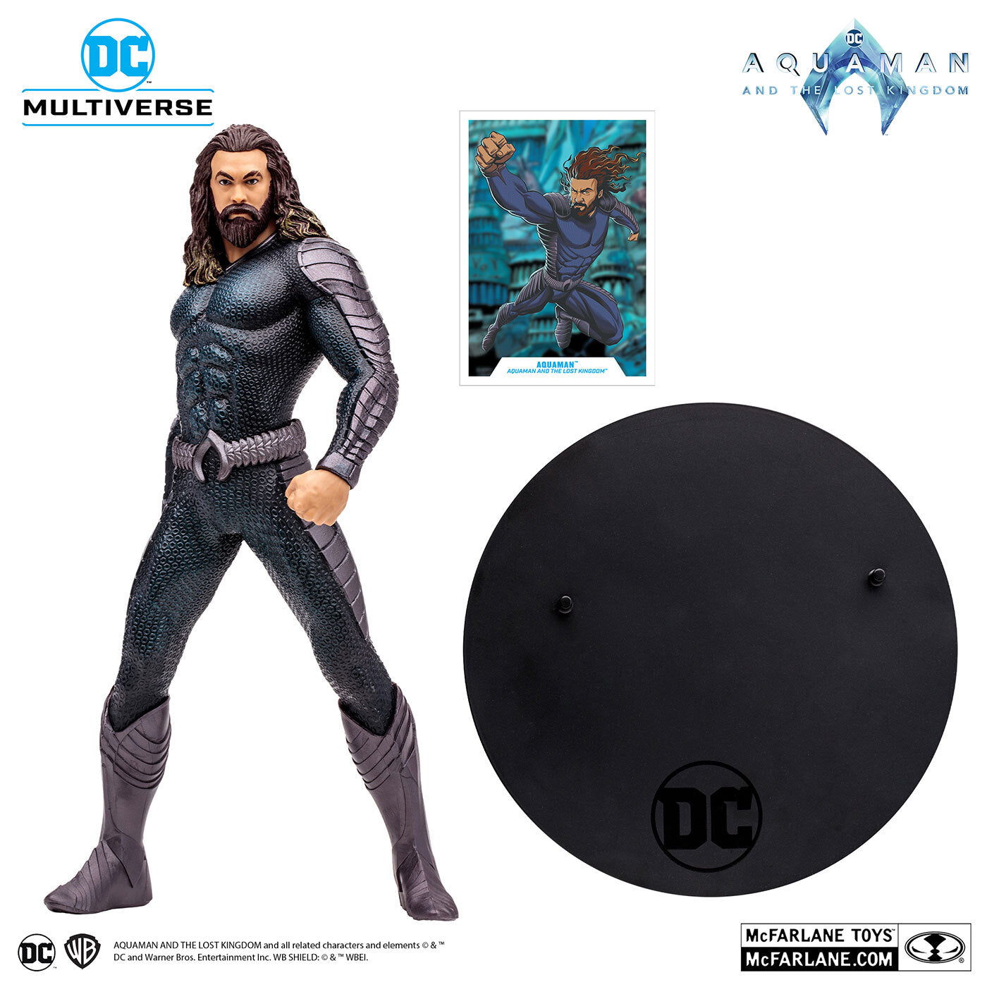 マクファーレン・トイズ DCマルチバース ポーズドスタチュー アクアマン 12インチ 未開封