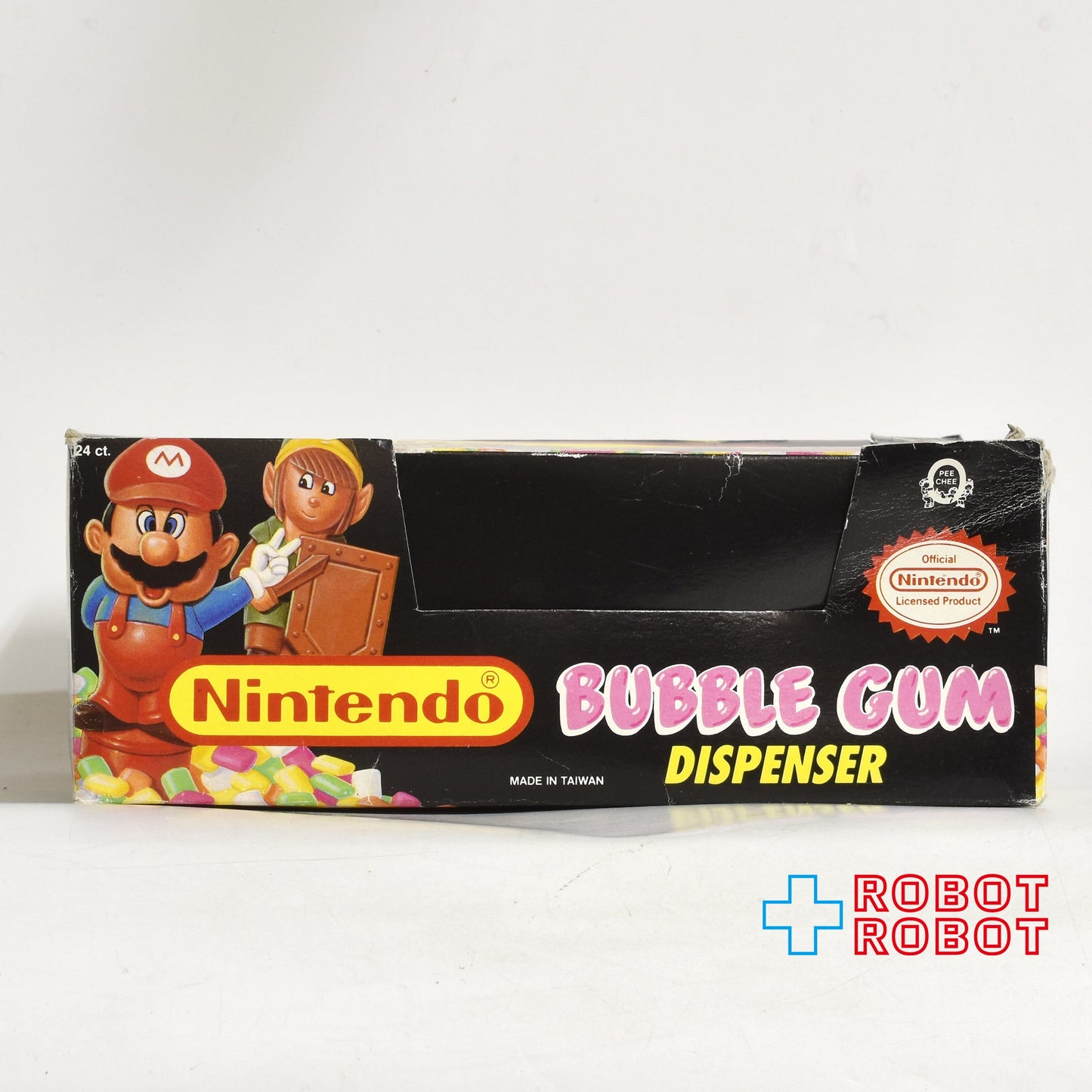 トップス ニンテンドー スーパーマリオ バブルガムディスペンサー 空箱