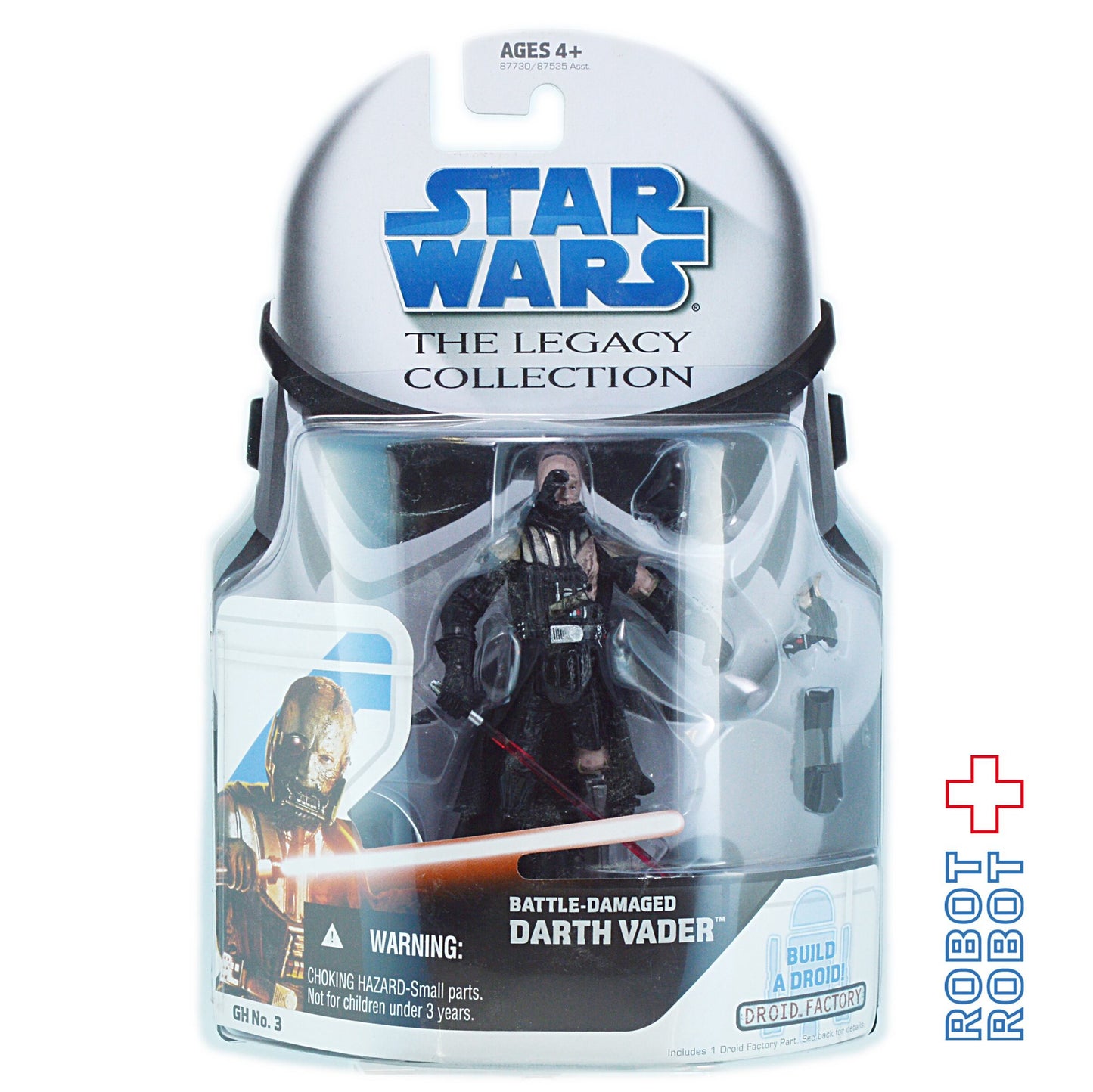 スター・ウォーズ LC2008 GH No.03 ダース・ベイダー バトルダメージ [EU]レガシーコレクション 3.75インチ アクションフィギュア 未開封