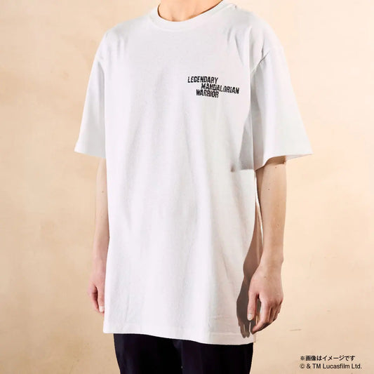 Happyくじ スター・ウォーズ マンダロリアン・アンド・グローグー B賞 Tシャツ 袋入未開封