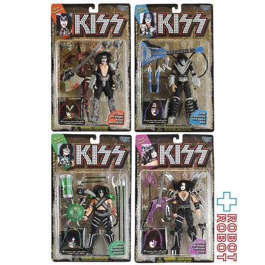 マクファーレン・トイズ KISS キッス ウルトラ アクションフィギュア 4体セット モデルレコードアルバム ver