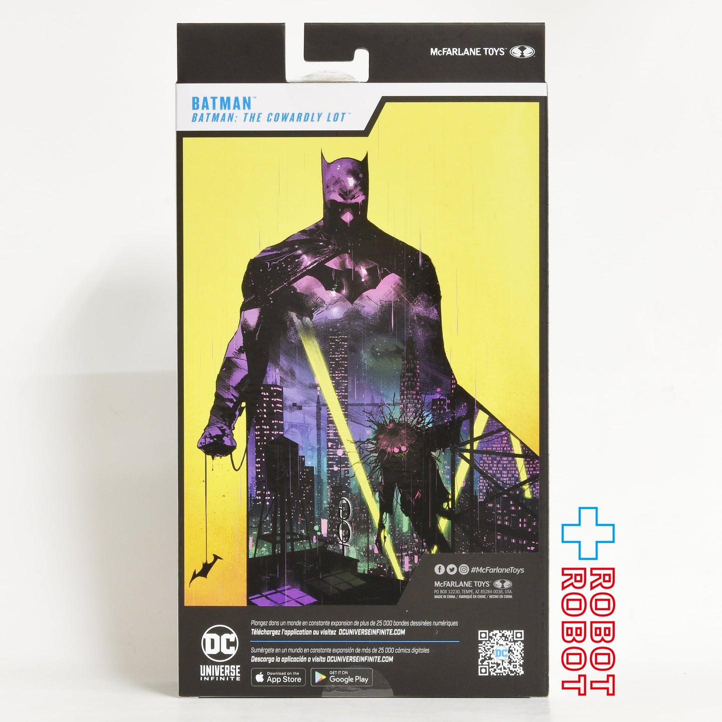 マクファーレン・トイズ DCマルチバース Batman The Cowardly Lot #320 バットマン (レッド・プラチナム・エディション) 7インチ アクションフィギュア 国内版 未開封