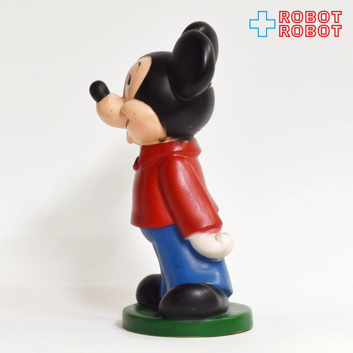 プレイパル ミッキーマウス ソフビ貯金箱 ※シール無し