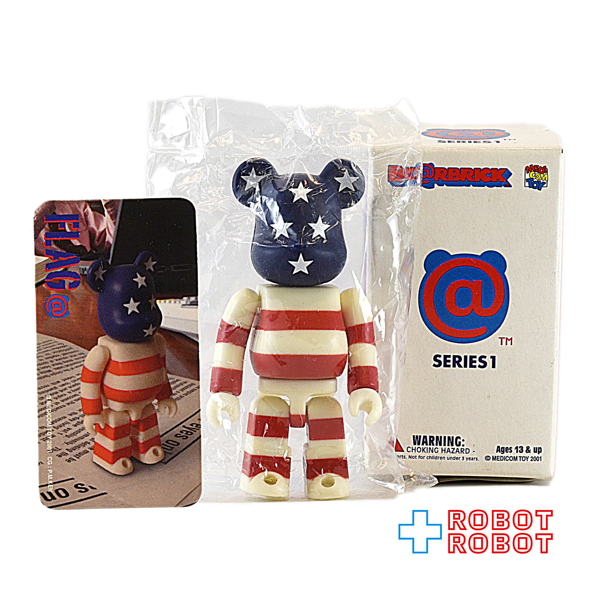 メディコム ベアブリック BE@RBRICK 100% [シリーズ 1] フラッグ アメリカ