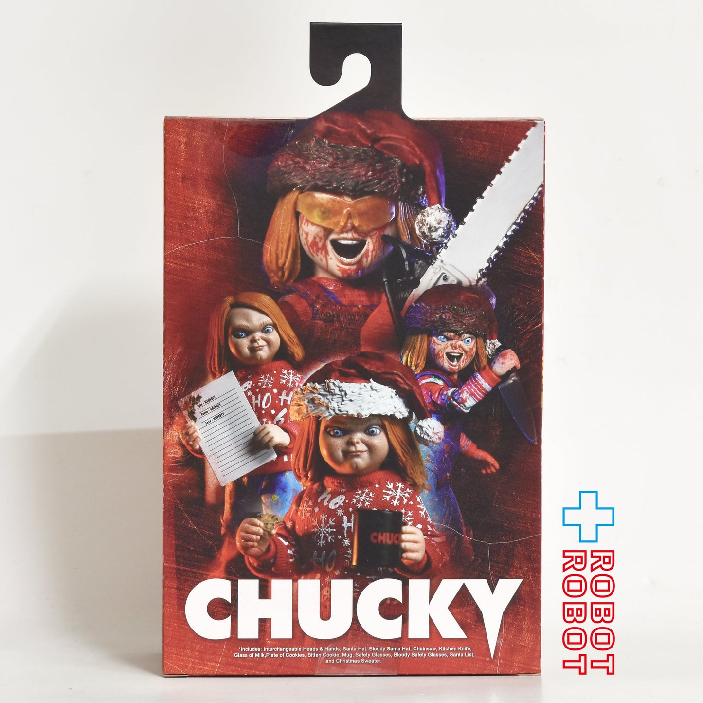 ネカ チャイルド・プレイ チャッキー ホリデーエディション アルティメット 7インチ アクションフィギュア 未開封