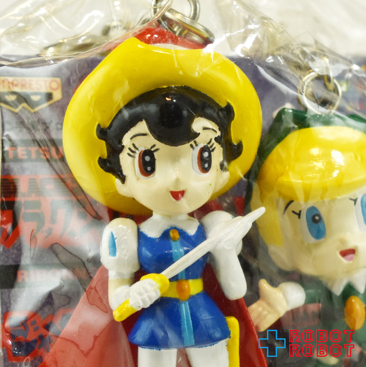 バンプレスト 手塚治虫 キャラアソート リボンの騎士 サファイア & チンク フィギュアキーホルダー 紙タグ付き