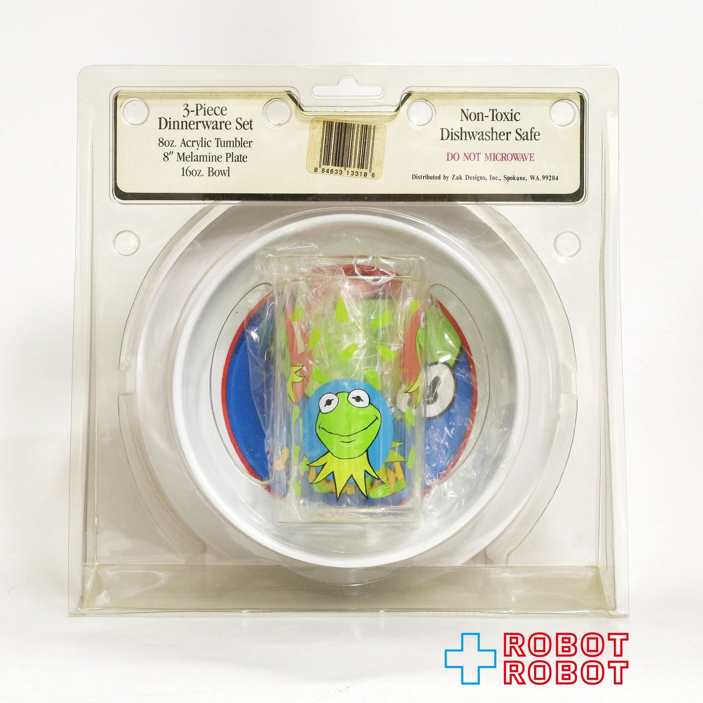 マペッツ カーミット ３ピース ディナーウェア食器セット 未開封