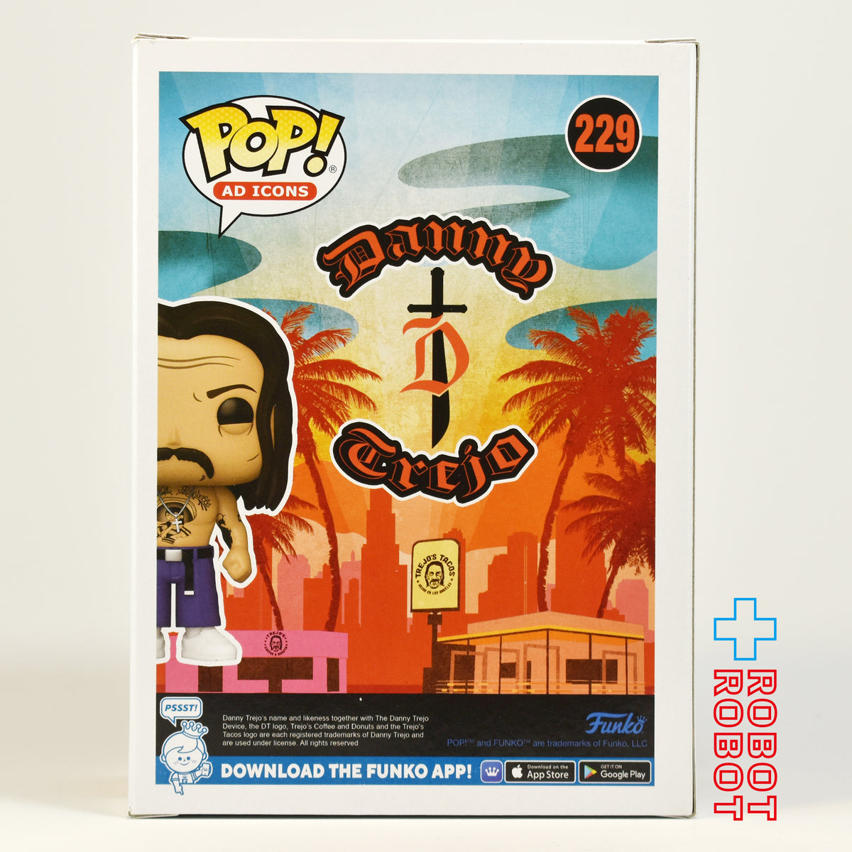 ファンコ POP! ADアイコンズ 229 ダニー・トレホ ビニールフィギュア 箱入