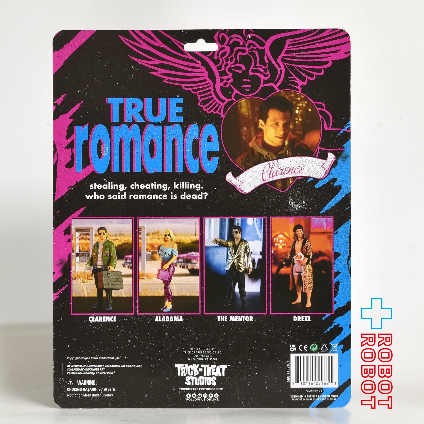 トリックオアトリートスタジオ トゥルー・ロマンス クラレンス / クリスチャン・スレーター 5インチ アクションフィギュア 未開封