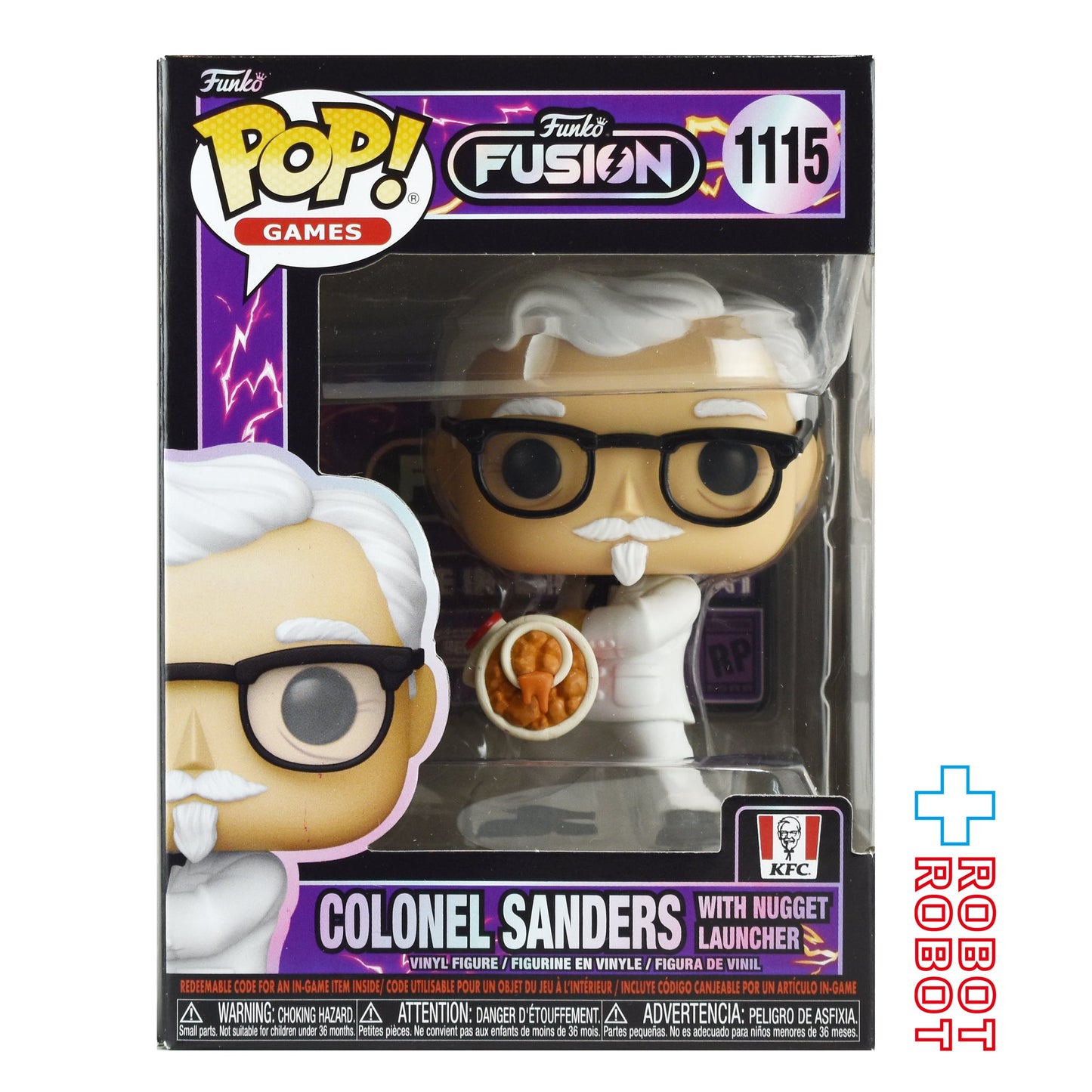 ファンコ POP! ゲーム 1115 ケンタッキーフライドチキン カーネルサンダース ビニールフィギュア 箱入
