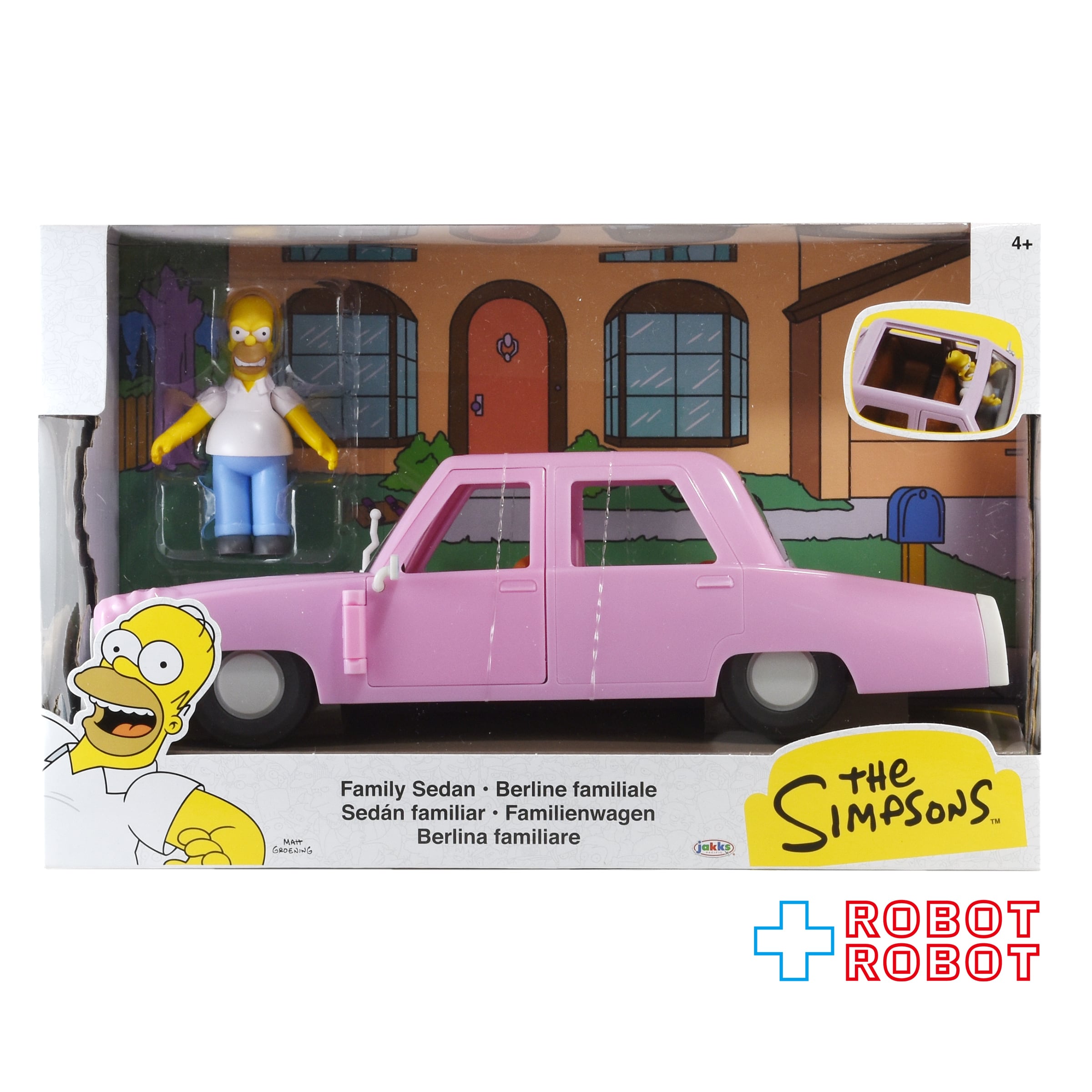 ザ・シンプソンズ シンプソンズ・ファミリーカー 2.5インチ ビークル