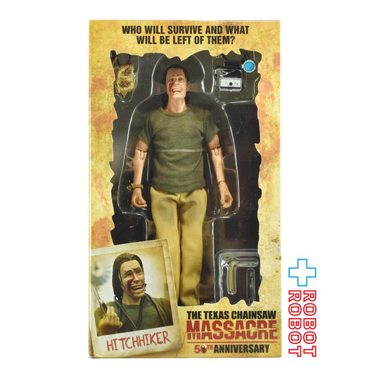 ネカ 悪魔のいけにえ テキサスチェーンソー 50thアニバーサリー ヒッチハイカー 8インチ アクションドール 未開封