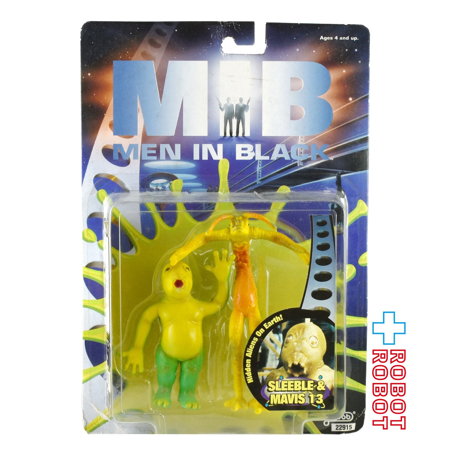 ガルーブ MIB メン・イン・ブラック スリーブル & メイビス 13 ベンダブルフィギュア 未開封