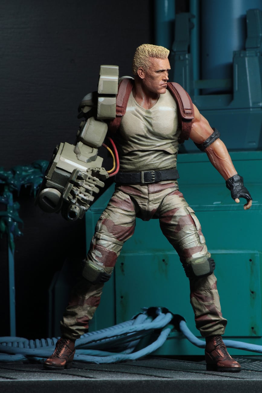 ネカ NECA エイリアン VS プレデター アーケード ダッチ・シェーファー＆リン・クロサワ 7インチ アクションフィギュア 未開封