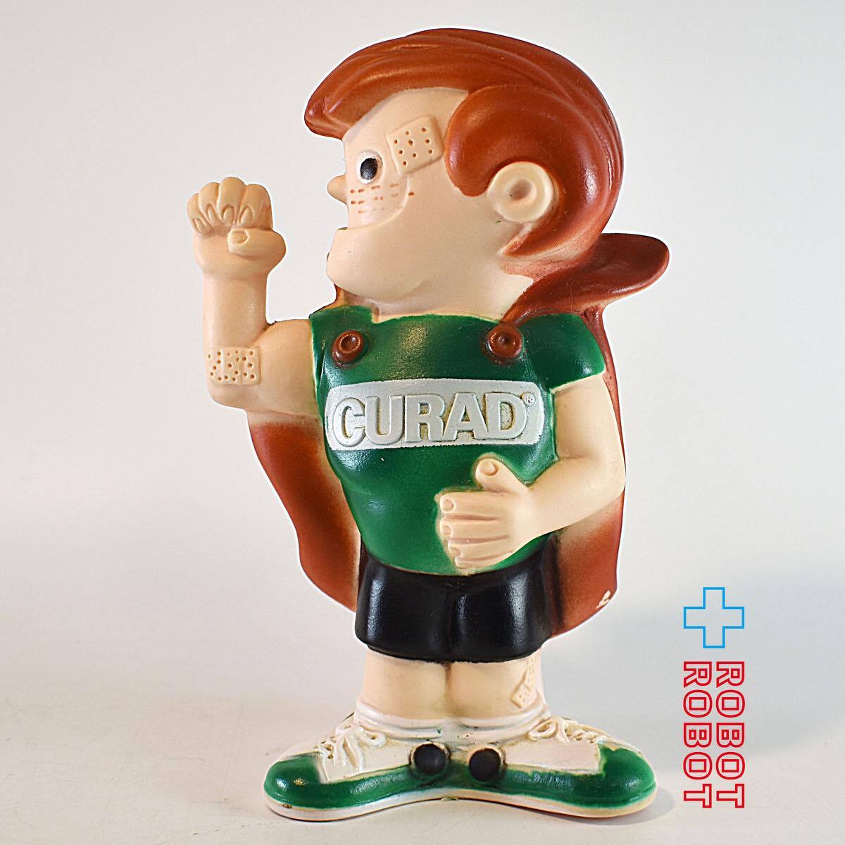 アメリカの絆創膏 テープドクルセイダー ソフビ貯金箱 ※底フタ欠