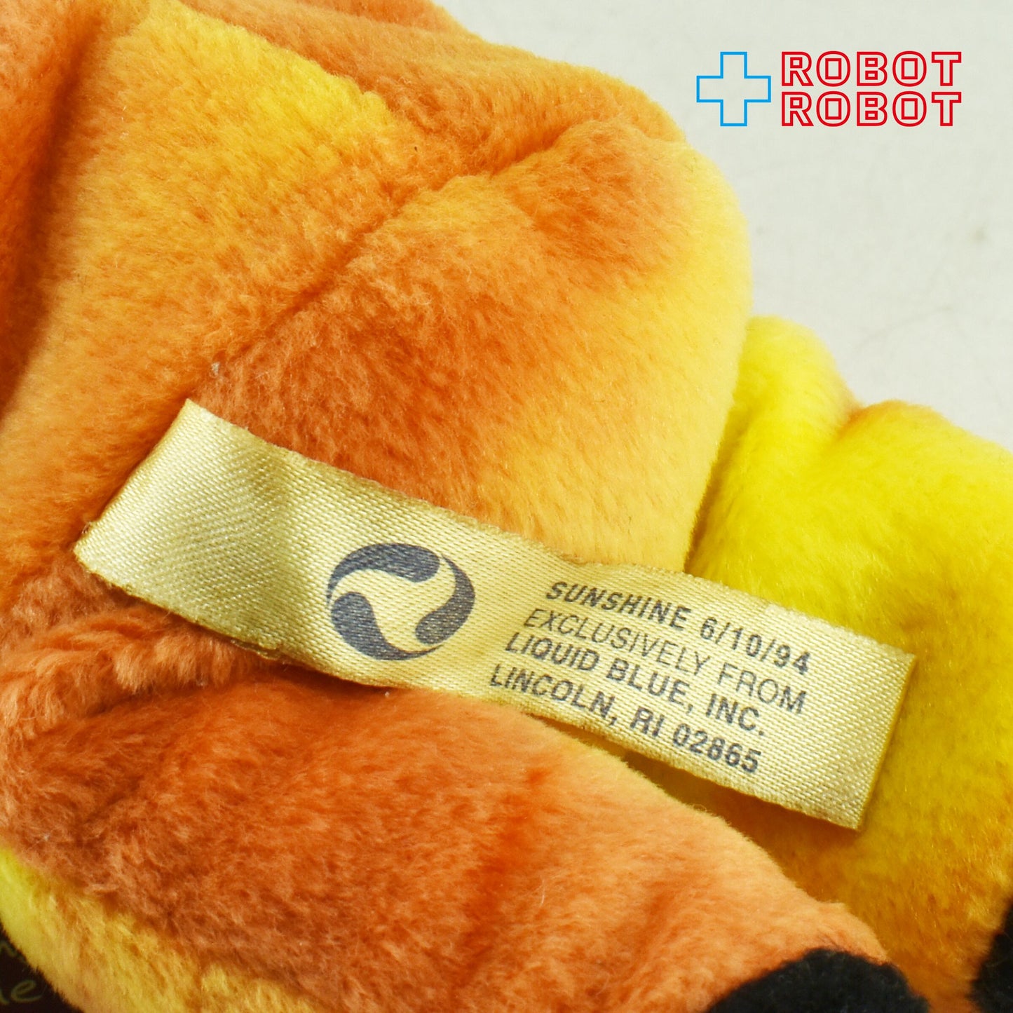 グレイトフルデッド ビーンベアコレクティブルズ サンシャイン ぬいぐるみ人形 紙タグ付き