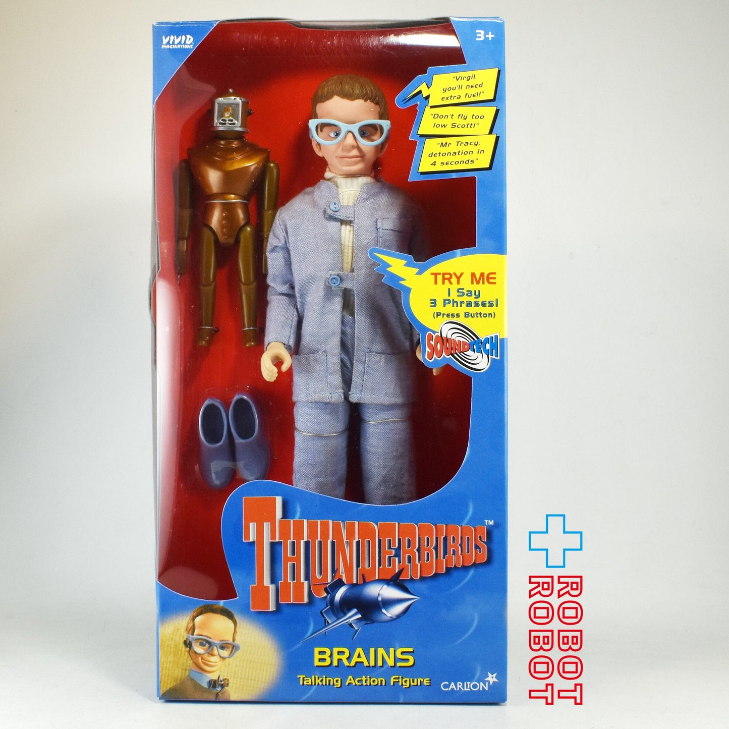 カールトン ビビッド イマジネーション サンダーバード トーキング アクションフィギュア 5体セット 未開封